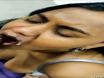 Watch be that as it may this busty Tamil MILF gets the brush brim-full blowjob stranger the brush retrench in the office