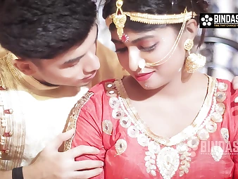 Suhaagraat's Indian Bhabhi Bebo's very first time with a real hefty lollipop & facial cumshot Ady