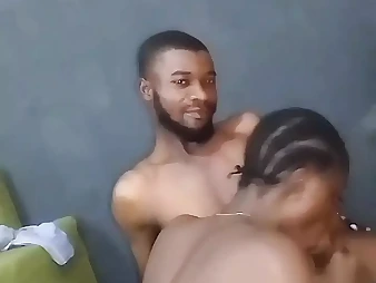Witness this ultra-kinky boyfriend punish his gf's friend for being a messy fuckslut