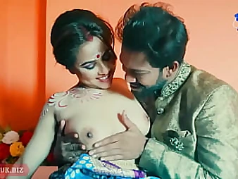 Suar and Neat's Indian honeymoon ends in warm cunt have joy and hard-core fuck-fest