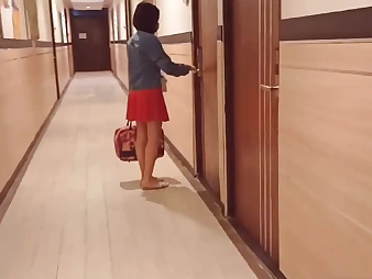 Indonesian stewardess gets off on being a supreme female and getting drilled from behind