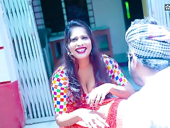 Step sis Teju & Antim get down & soaked with their major in a steaming added to super-steamy Indian compilation