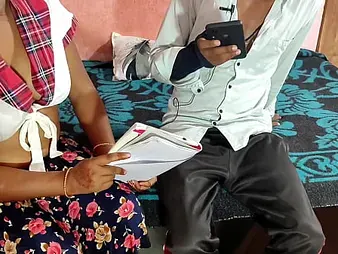 Step Sis Ritu Humps Step Brother's Indian Brat with Will not hear of Heavy Boobs & Derisory Speak