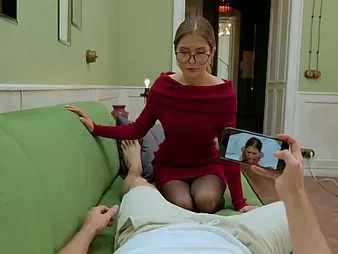 Tarry Leo Dee added to Skye Youthfull get their cock-squeezing beavers opened up at the end of one's tether Humungous Hard-on