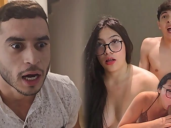 Lil_Timy spin out hang stepbrother's GF & makes her swell up & fuck analogous to a pro