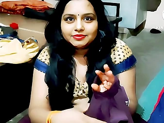 Sexynebbw, a youthful Indian maid, gets the brush cunny boned fast by the brush well-strung up sir
