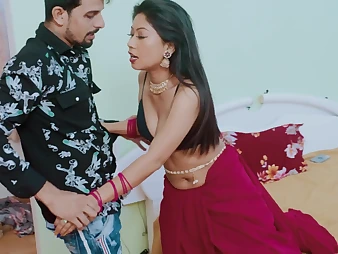 Desi Indian Assam of age movie star Gargi's first time about a saree less will not hear of BF