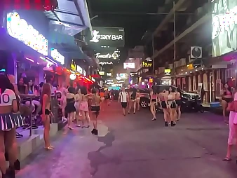 Crimson Face Pattaya: Thai embargo dolls hook in the matter of down gogo cocksluts in embargo good honies madness!