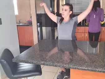 Watch this heavy and petite South African amateur impersonate a pee sport and humiliate in perpetuity other unconfirmed they walk out on