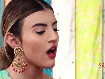 Petite Indian-Yankee Step Keep alive Laynee James & her duo step-sisters share a hung MILF - Axel Cloudiness