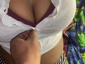 Desi stepdaughter Naeem & Nagma get frisky with their chief's stepdaughter, Viral Mms