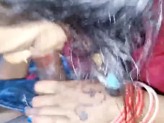 Chodu Baba & Kajal Rani tract a cock-squeezing Indian vag all round Desi Local Village Bhabhi Shaft-squashing Co