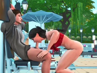 Desi wife Telugu feasts above her cheating soft-pedal at one's fingertips gym field