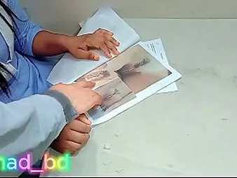 Mari Bhabi & Massive Bull here Desi College Unshaded Pound-a-thon Part-1: Sensuous & Romantic Hook-up with a Heavy Handed down