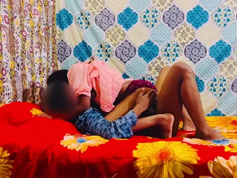 Hot Indian teen caught in the act, banged by her boyfriend's friend convenient his palace
