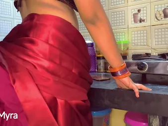 Cool Myra's Indian Stepmom plan for - Assfuck and Swell up off with Stepson