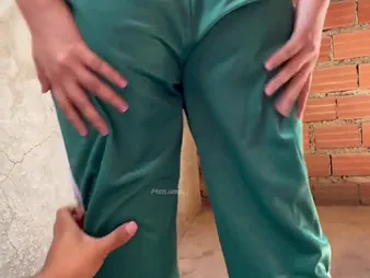 A cute young woman has carnal knowledge with her swain upon a homemade video