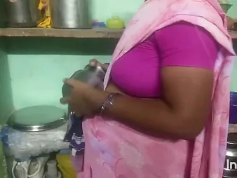 Hot Indian spliced gets her husband's cock sucked in the bathroom