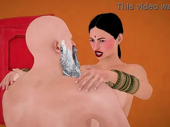 Sultry Indian bhabhi gets fucked hard by the brush parent-in-law in a 3D chapter
